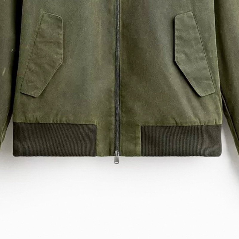 Pribor za odjeću 2x2 debeli rebra pleteni rub za bejzbol jaknu